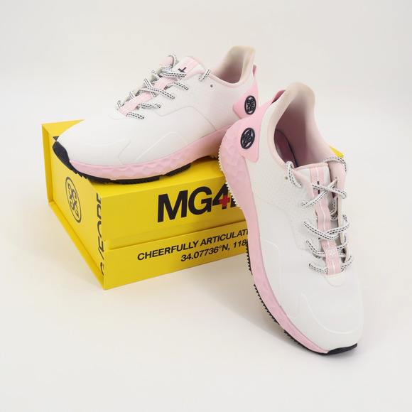 G/Fore Women's Preforated MG4+ Golf Shoes Snow Blush Sz 8.5 - Picture 1 of 16